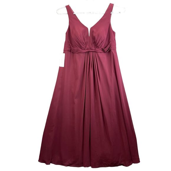 Azazie Dresses & Skirts - Azazie Gina Women's Dress Custom Size Cabernet